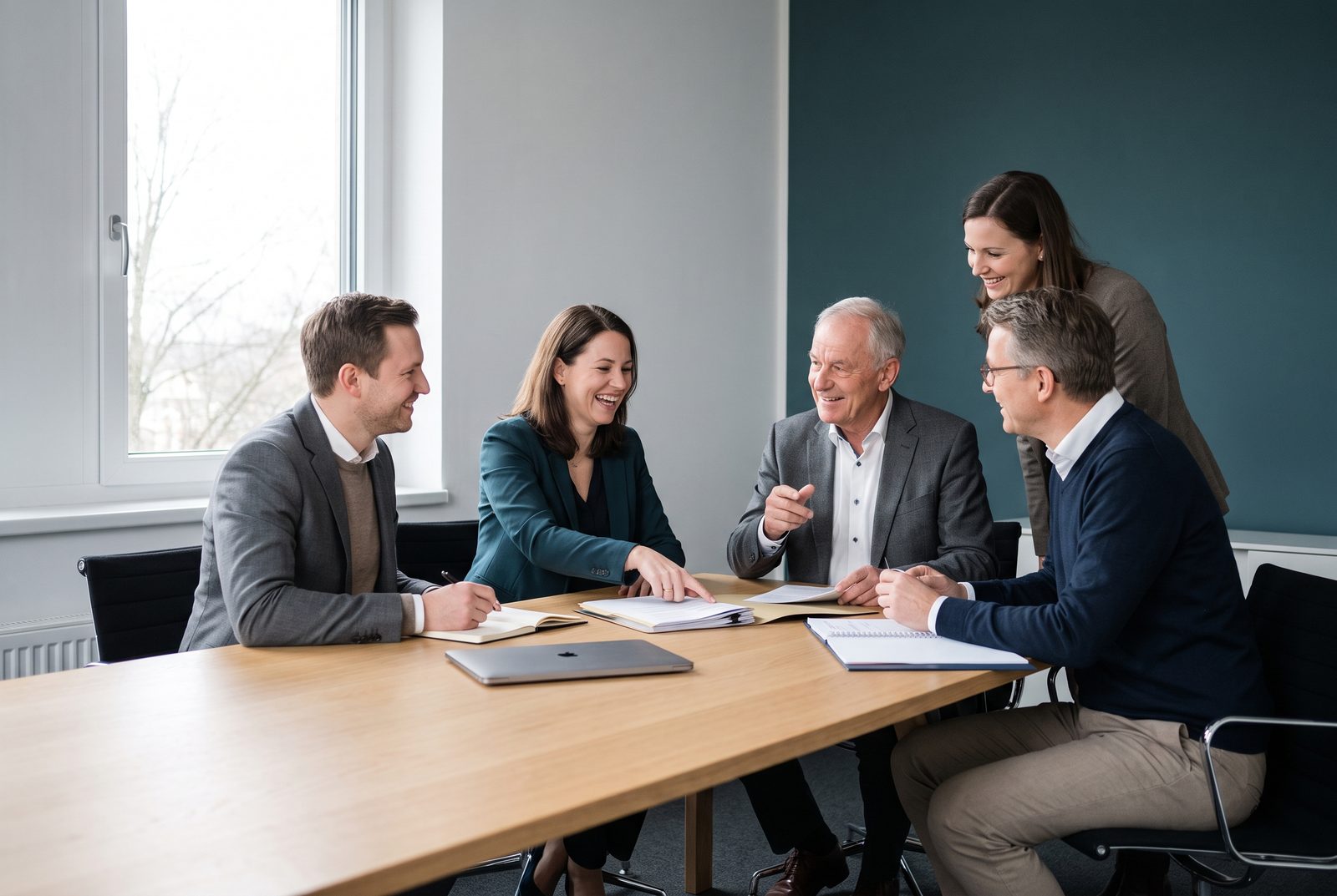 Das Team von Fibu-Analytics im Gespräch